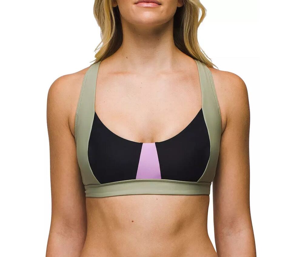prAna Tulum Bikini Top + Upswell Bottom Set | Size Large NEW